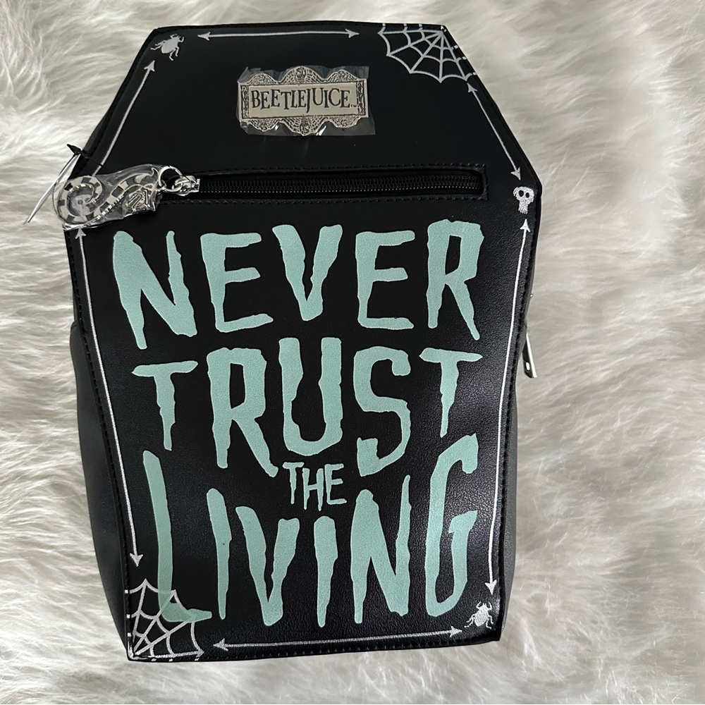 NWT Beetlejuice GLOW-IN-THE-DARK Mini Backpack